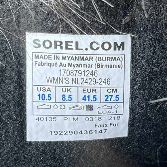 Sorel Joan of Arctic Tall Waterproof Suede Winter Snow Boots Size 10.5 - Picture 14 of 15